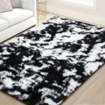 Black and White Rug